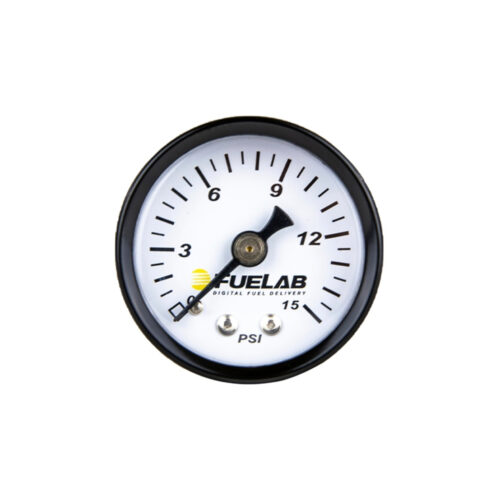Fuel Pressure Gauge Carb 0-15psi