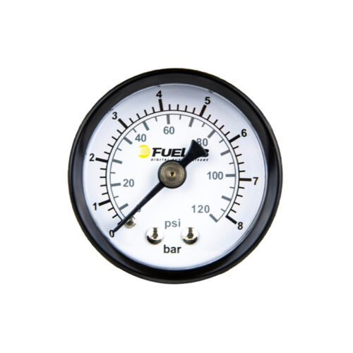 Fuel Pressure Gauge EFI 0-120psi bar & psi