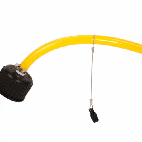 Cap & Hose Pour Spout 3/4in ID Hose