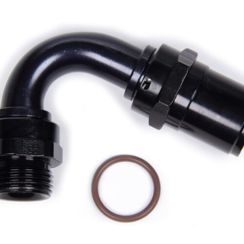 #12 Race-Rite Crimp-On Hose End 120-Degree