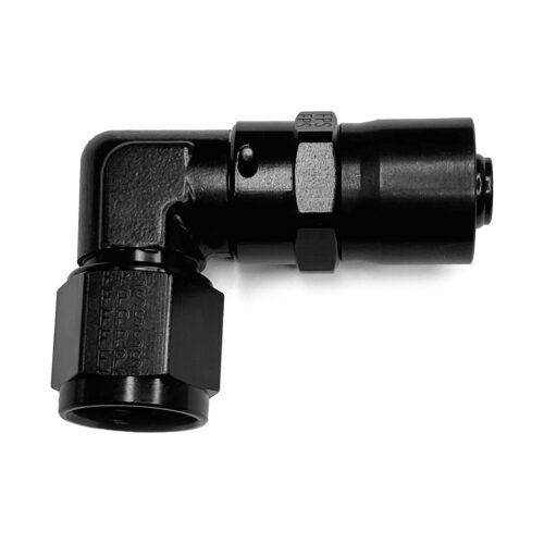 #12 90-Deg Crimp Hose Fitting