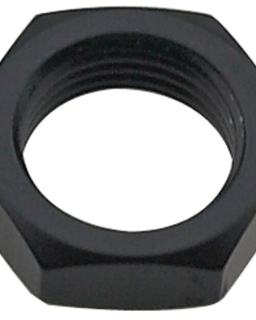 Bulkhead Nut #6 Black