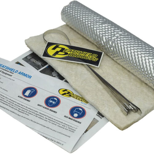 Heatshield Armor Kit w/ ties 12 in x 10 in