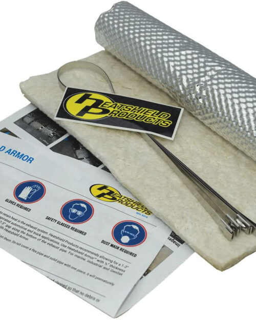 Heatshield Armor Kit w/ ties 12 in x 10 in