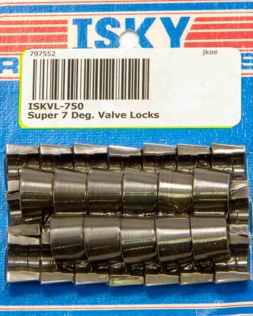Super 7 Deg. Valve Locks 11/32in +.50