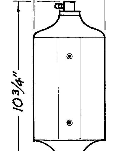 Black Radiator Catch Can 1qt.