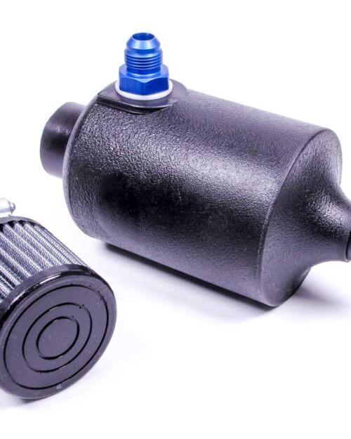 Black Breather Tank w/-10an Fitting