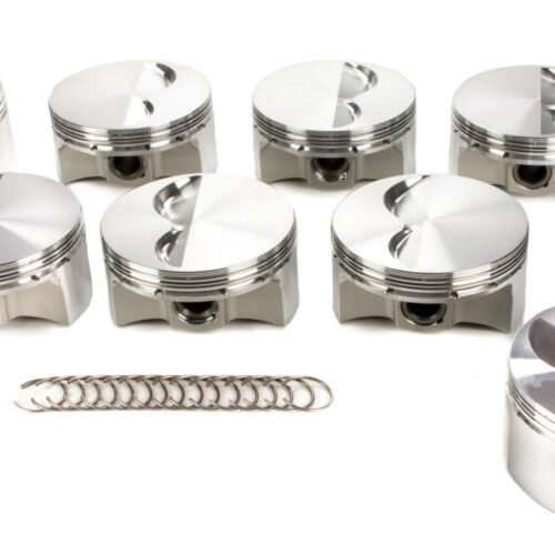 SBC Flat Top Piston Set 4.035 Bore -5cc