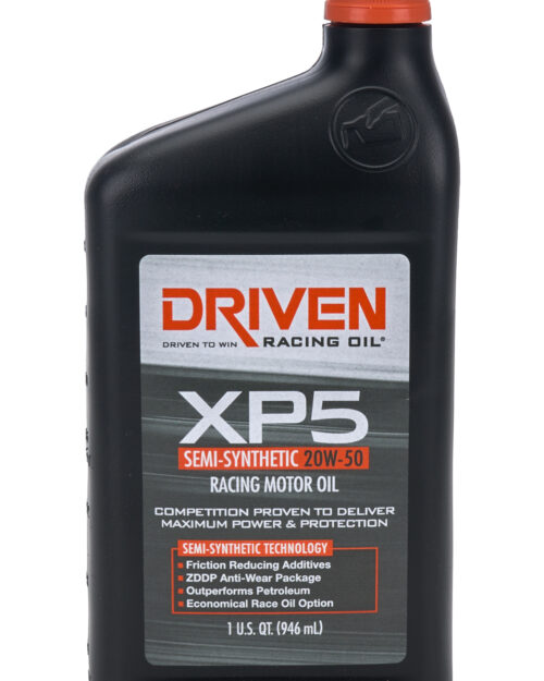 XP5 20w50 Semi-Synthetc Oil 1 Qt Bottle