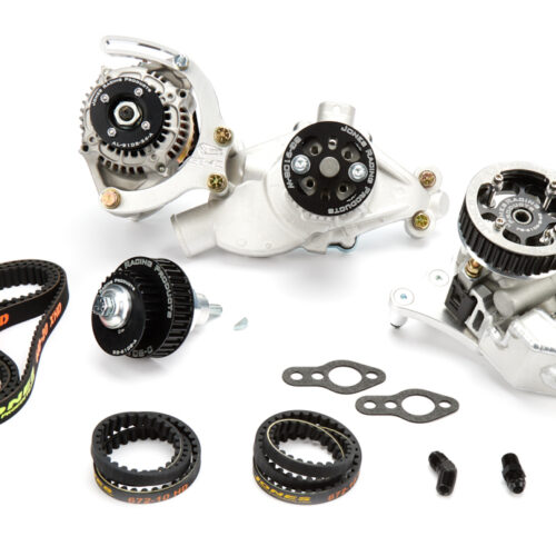 BELT DRIVE SYSTEM SBC 602 CRATE HTD ALUMINUM