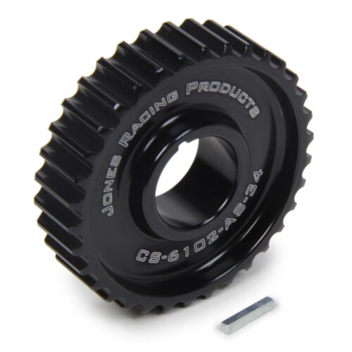 HTD Crankshaft Pulley 34 Tooth 1-1/8 ID 1/8in Key