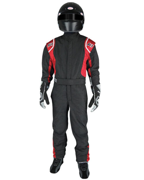 Suit Precision II 4X- Small Black/Red