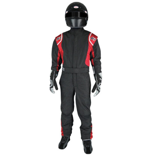 Suit Precision II 6X- Small Black/Red