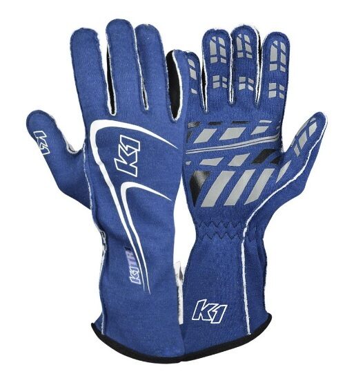 Glove Track1 Blue Large SFI 5