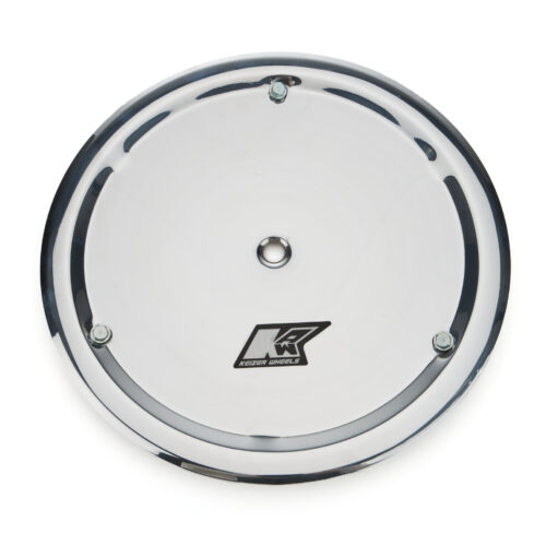 Mudcover 15in Polished w /3 5/16-18 Bolts