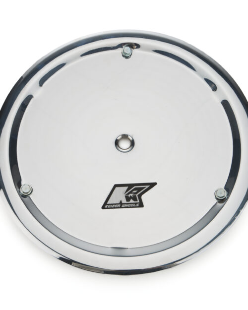 Mudcover 15in Polished w /3 5/16-18 Bolts