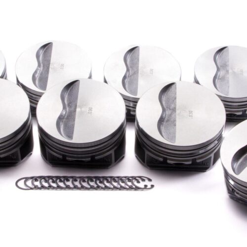 SBC Flat Top Piston Set 4.030 Bore -5cc