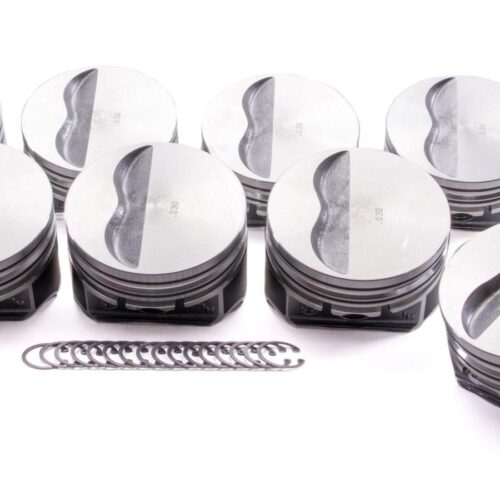 SBC Flat Top Piston Set 4.155 Bore -5cc