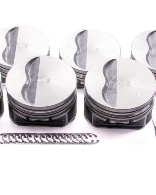 SBC Flat Top Piston Set 4.155 Bore -5cc