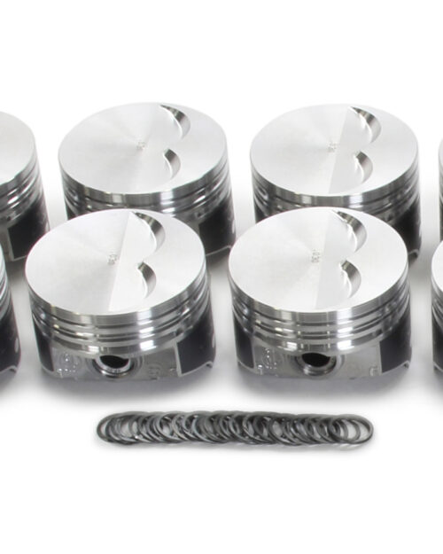 SBC Flat Top Piston Set 4.030 Bore -7cc