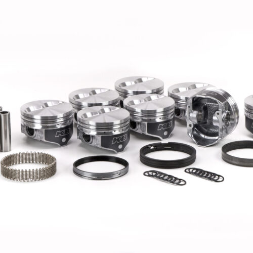 SBC Flat Top Piston Set 4.040 Bore w/Rings