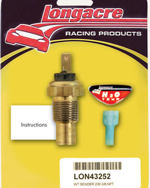 Water Temp Sender 3/8in. NPT 230 Deg