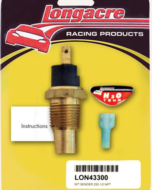 Water Temp Sender 1/2in. NPT 250 Deg