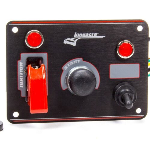 Ignition Panel Black w/ 1 Acc. and Pilot Light