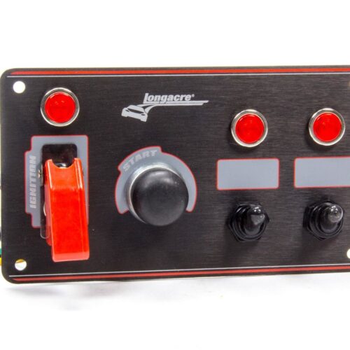 Ignition Panel Black w/2 Acc. and Pilot Light