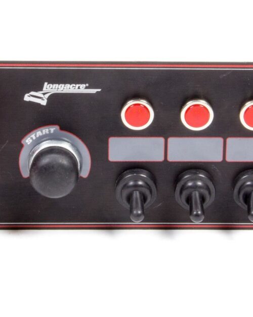 Ignition Panel Black w/ 4 Acc. and Pilot Light