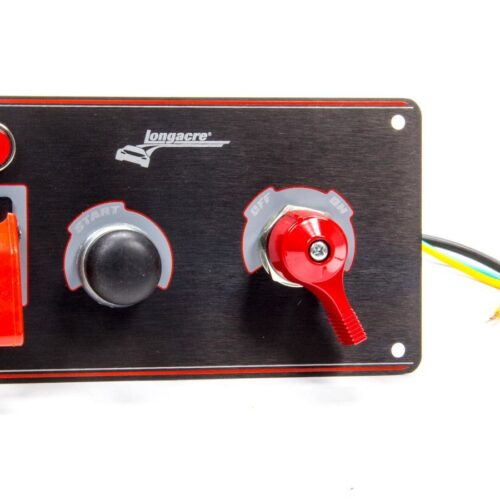 Ignition Panel Black w/Batt Disconnect
