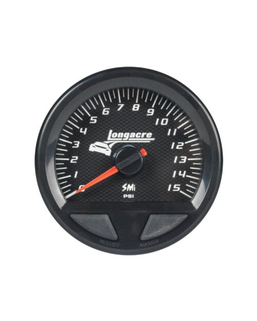 Waterproof SMI Fuel Pressure Gauge 0-15psi