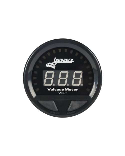 Waterproof LED Volt Gauge 8-18v