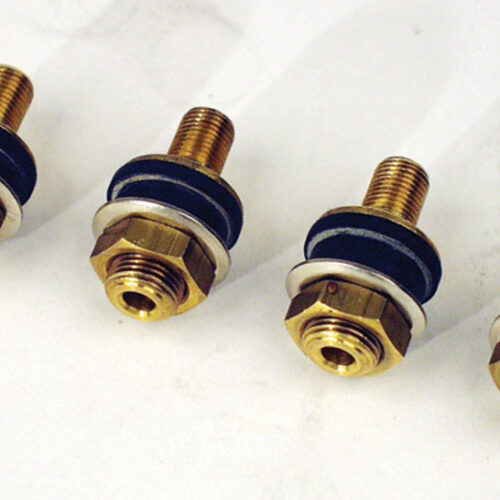 Brass Valve Stems Low Profile (4pk)