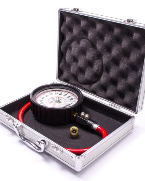 Tire Gauge 0-60PSI 4.5in GID Dual Bleed Pro