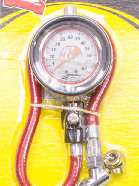 Tire Gauge 0-60PSI 2.5in GID Liquid Filled