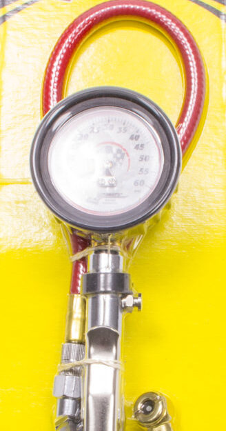 Tire Gauge 0-60PSI 2.5in GID Quick Fill Deluxe