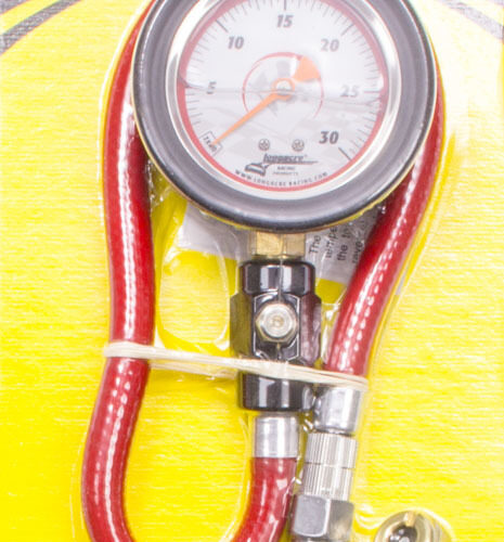 Tire Gauge 0-30PSI 2.5in GID Liquid Filled