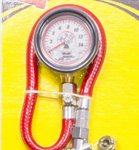 Tire Gauge 0-15PSI 2in GID