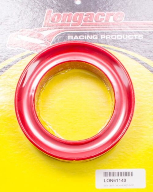 5in/5.5in Deep Groove Spring Rubber Red Soft
