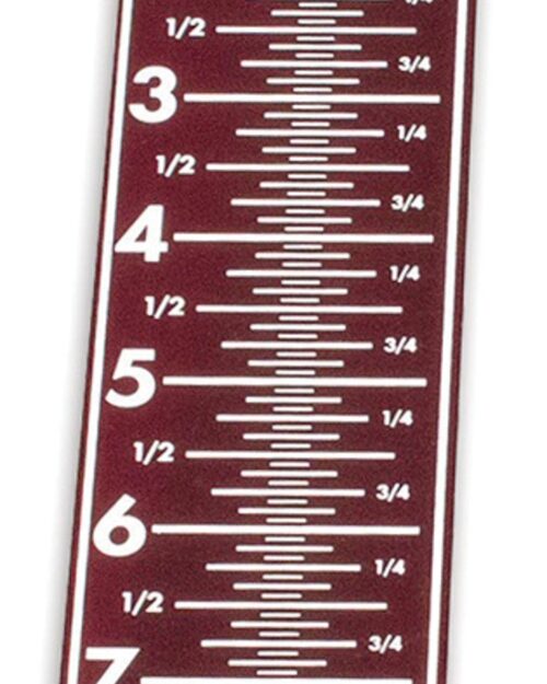 Gauge / Target for Laser Level Chassis Height
