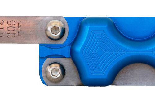 Dual Feeler Gauge Holder - Blue
