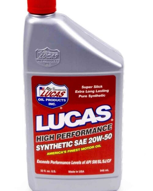 Synthetic 20w50 Oil 1 Qt