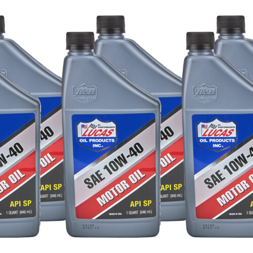 SAE 10W40 Motor Oil 6x1 Quart