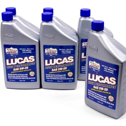 SAE 5w20 Motor Oil 6x1 Quart