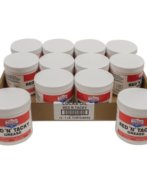 Red N Tacky Grease Case 12 x 1lb Tubs
