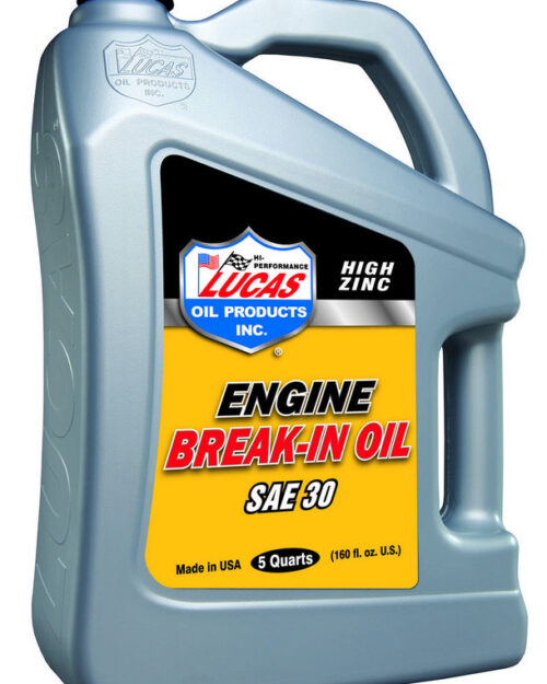 SAE 30 Break-In Oil 5 Qt Bottle