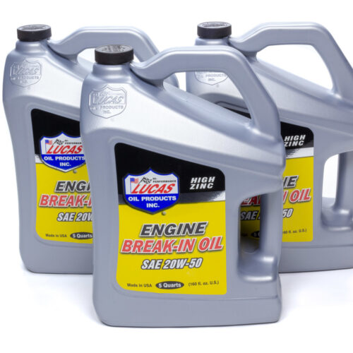 SAE 20W50 Break-In Oil Case 3 X 5 Quart Bottle