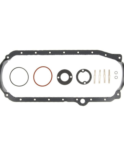 Oil Pan Gasket Set - SBC 86-91 w/1-Piece Rr Main