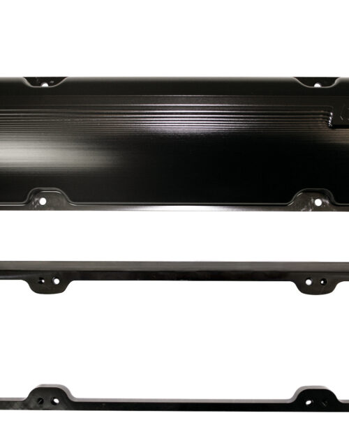 SBC Billet Alm Valve Cover Set 2-Piece Design